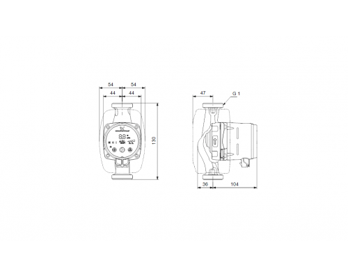 Насос циркуляционный Grundfos ALPHA2 15-40 130