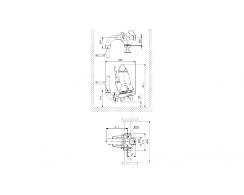 Насос канализационный Grundfos SEG.40.15.EX.2.1.502