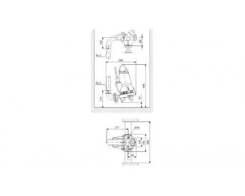 Насос канализационный Grundfos SEG.50.26.2.50B