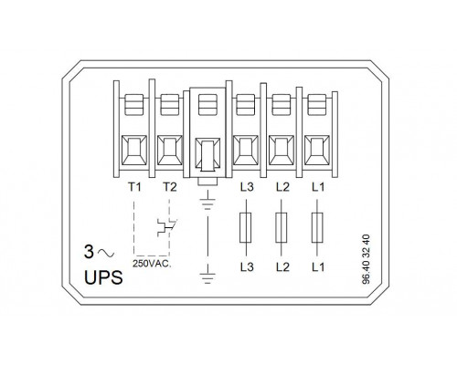 Насос циркуляционный Grundfos UPS 40-185 F