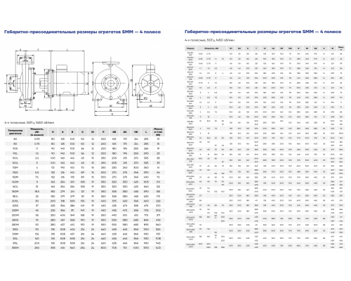 Насос консольно-моноблочный CNP SMM250-200-250-45/4