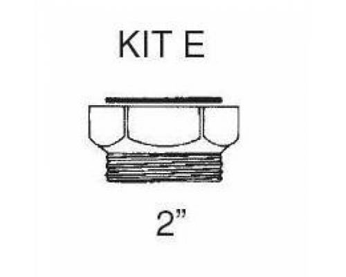 Комплект подключения E (адаптер 2”x1 ½”) DAB ADAPTATION KIT E - 1 1/2