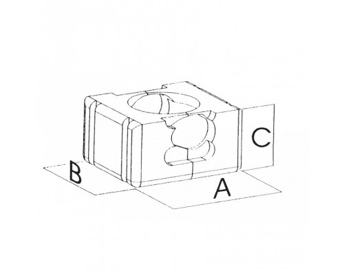 Комплект теплоизолиции корпуса циркуляционных насосов DAB BMH-BPH KIT INSULATION PUMP BODY DN 40