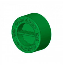 Заглушка для трубы   ПНД 32 мм (зеленая)