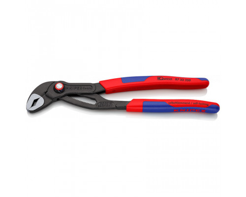 Высокотехнологичные сантехнические клещи Cobra QuickSet KNIPEX KN-8722250