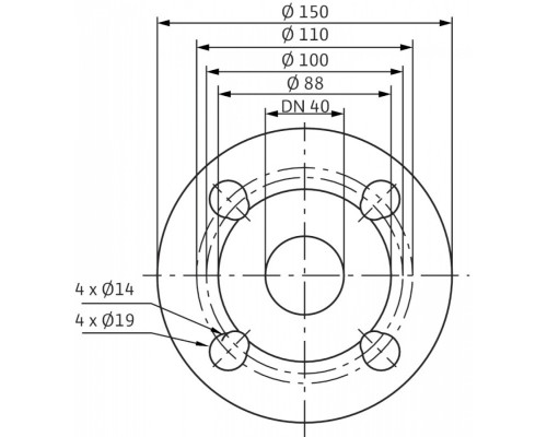 Циркуляционный насос Standard Wilo TOP-SD 30/5 EM PN6/10