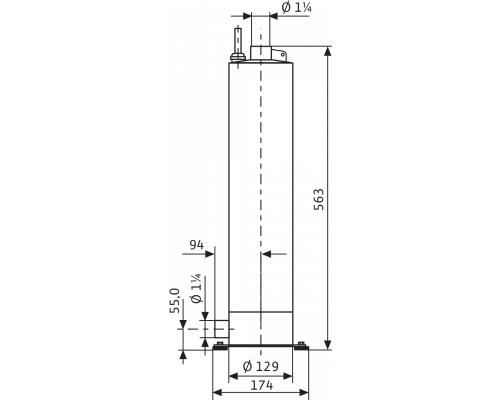 Колодезный насос Wilo Sub TWI 5-SE 305 EM-FS