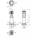 Вертикальный многоступенчатый насос Wilo Helix FIRST V 416-5/16/E/S/