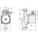 Циркуляционный насос Wilo Star-RS 25/8 с гайками