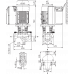 Циркуляционный насос с сухим ротором в исполнении Inline с фланцевым соединением Wilo CronoLine-IL-E 65/170-11/2