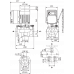 Циркуляционный насос с сухим ротором в исполнении Inline с фланцевым соединением Wilo VeroLine-IP-E 50/105-0,75/2