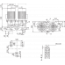 Циркуляционный насос с сухим ротором в исполнении Inline с фланцевым соединением Wilo CronoTwin-DL 100/170-3/4