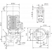 Циркуляционный насос с сухим ротором в исполнении Inline с фланцевым соединением Wilo VeroLine-IPL 65/130-4/2