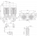 Циркуляционный насос с сухим ротором в исполнении Inline с фланцевым соединением Wilo VeroTwin-DPL 65/120-3/2