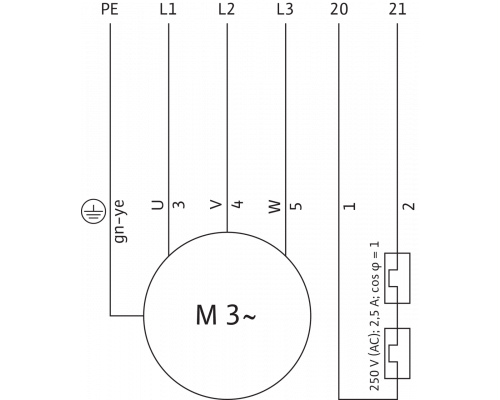 Погружной дренажный насос Wilo PADUS UNI M05/T25-540/A