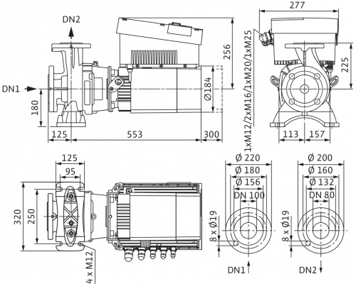 Циркуляционный насос Wilo Stratos GIGA B 80/1-13/1,9-R1