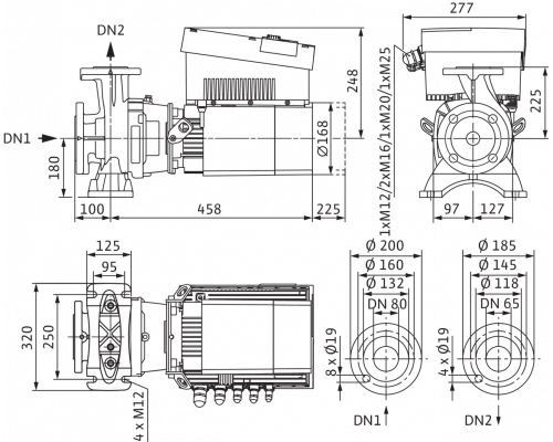 Циркуляционный насос Wilo Stratos GIGA B 65/1-18/1,9-R1