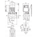 Циркуляционный насос с сухим ротором в исполнении Inline с фланцевым соединением Wilo VeroLine-IP-E 65/120-3/2