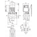 Циркуляционный насос с сухим ротором в исполнении Inline с фланцевым соединением Wilo VeroLine-IP-E 80/105-3/2