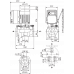 Циркуляционный насос с сухим ротором в исполнении Inline с фланцевым соединением Wilo VeroLine-IP-E 50/130-2,2/2