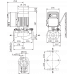 Циркуляционный насос с сухим ротором в исполнении Inline Wilo VeroLine-IP-E 65/115-1,5/2