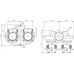 Циркуляционный насос Standard Wilo TOP-SD 40/7 DM PN6/10