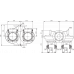 Циркуляционный насос Standard Wilo TOP-SD 50/10 DM PN6/10