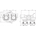 Циркуляционный насос Standard Wilo TOP-SD 50/15 DM PN6/10