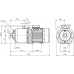 Центробежный насос Wilo MHI804-1/E/3-400-50-2/IE3