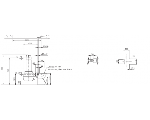 Фекальный насос Wilo Rexa FIT V10DA-422/EAD1-4-T0015-540-O