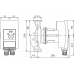 Циркуляционный насос Wilo Yonos MAXO-Z 25/0,5-10