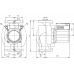 Циркуляционный насос Wilo TOP-Z 40/7 (3~ V, PN 16, RG)