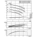 Циркуляционный насос с сухим ротором в исполнении Inline с фланцевым соединением Wilo CronoTwin-DL 40/150-0,37/4