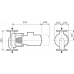 Циркуляционный насос с сухим ротором в исполнении Inline Wilo VeroLine-IPH-W 20/160-0,37/4
